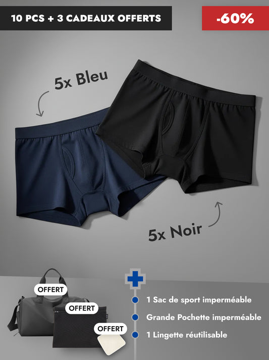 Pack Performance Black Friday - Boxer absorbant fuites urinaires légÚres Homme