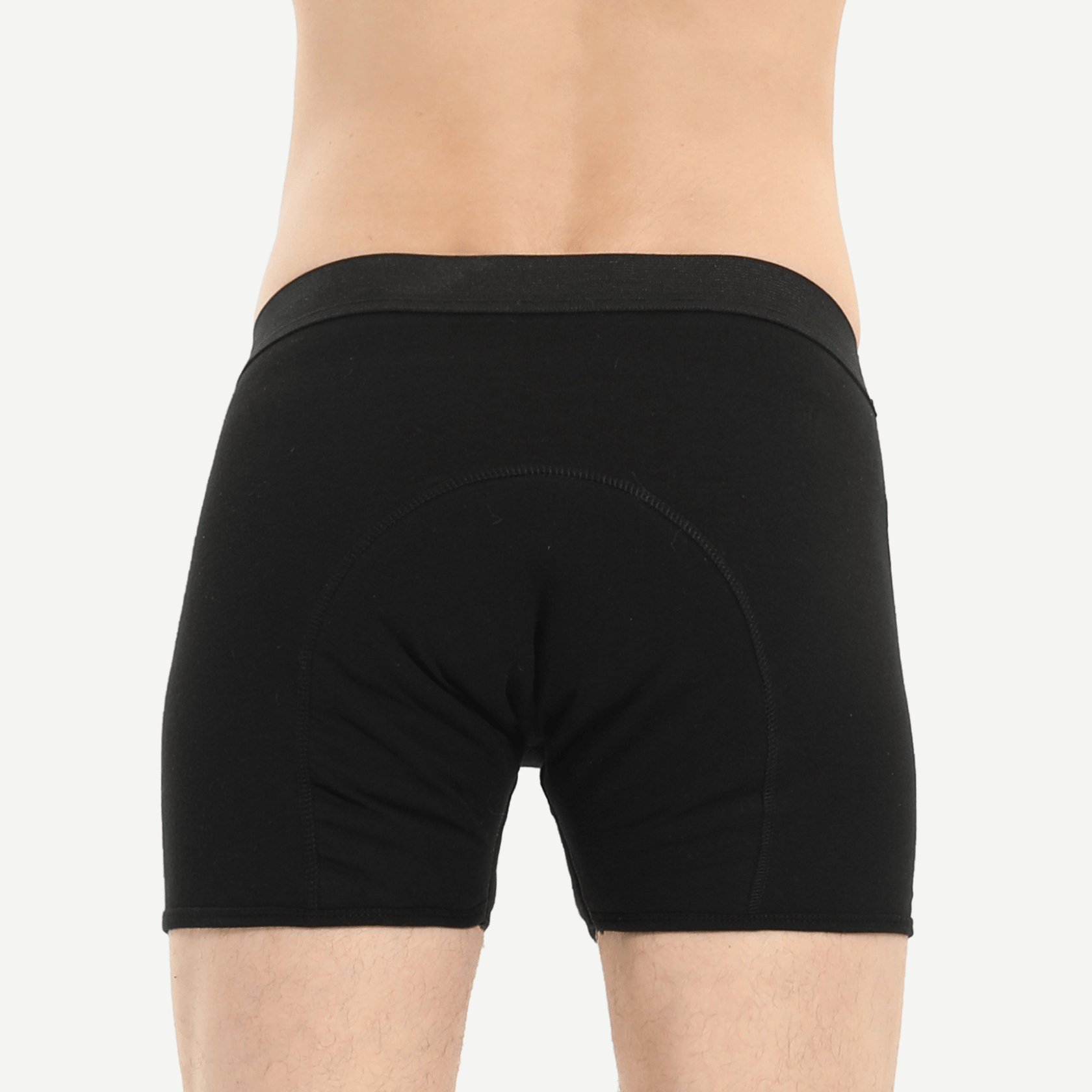 Boxer Uomo Incontinenza Riutilizzabili – 5 Pezzi Ultra Assorbenti A 4 Strati, Lavabili, Taglie Dalla L Alla 6XL, Grigio/Blu/Nero