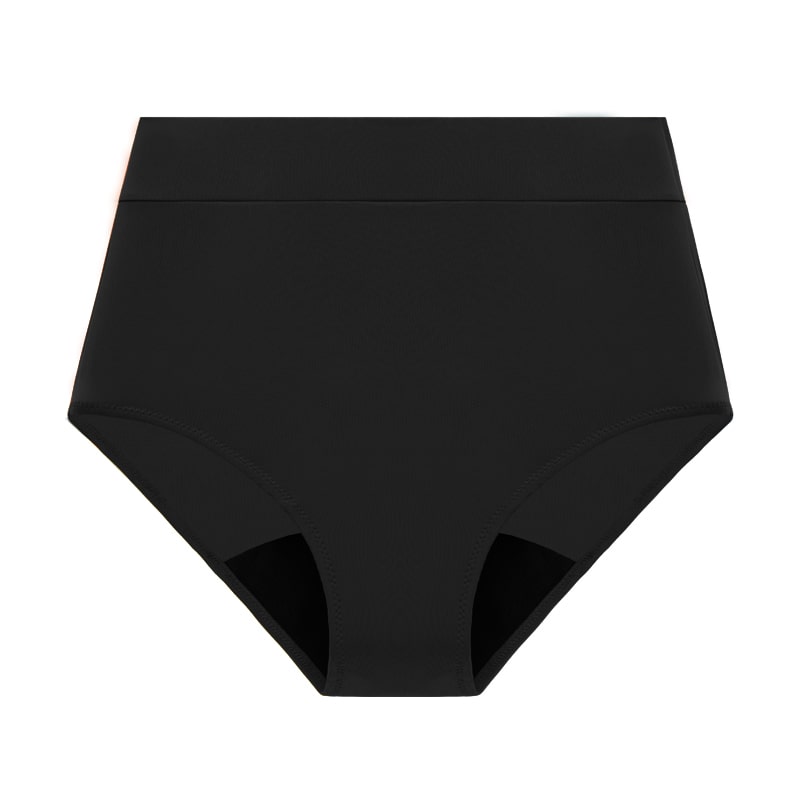 Bas de maillot de bain taille haute d’incontinence