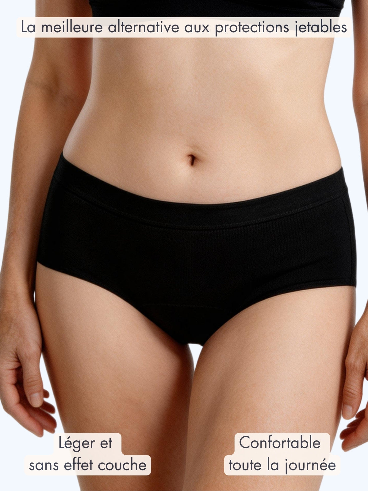 Culotte Emma sans couture d’incontinence