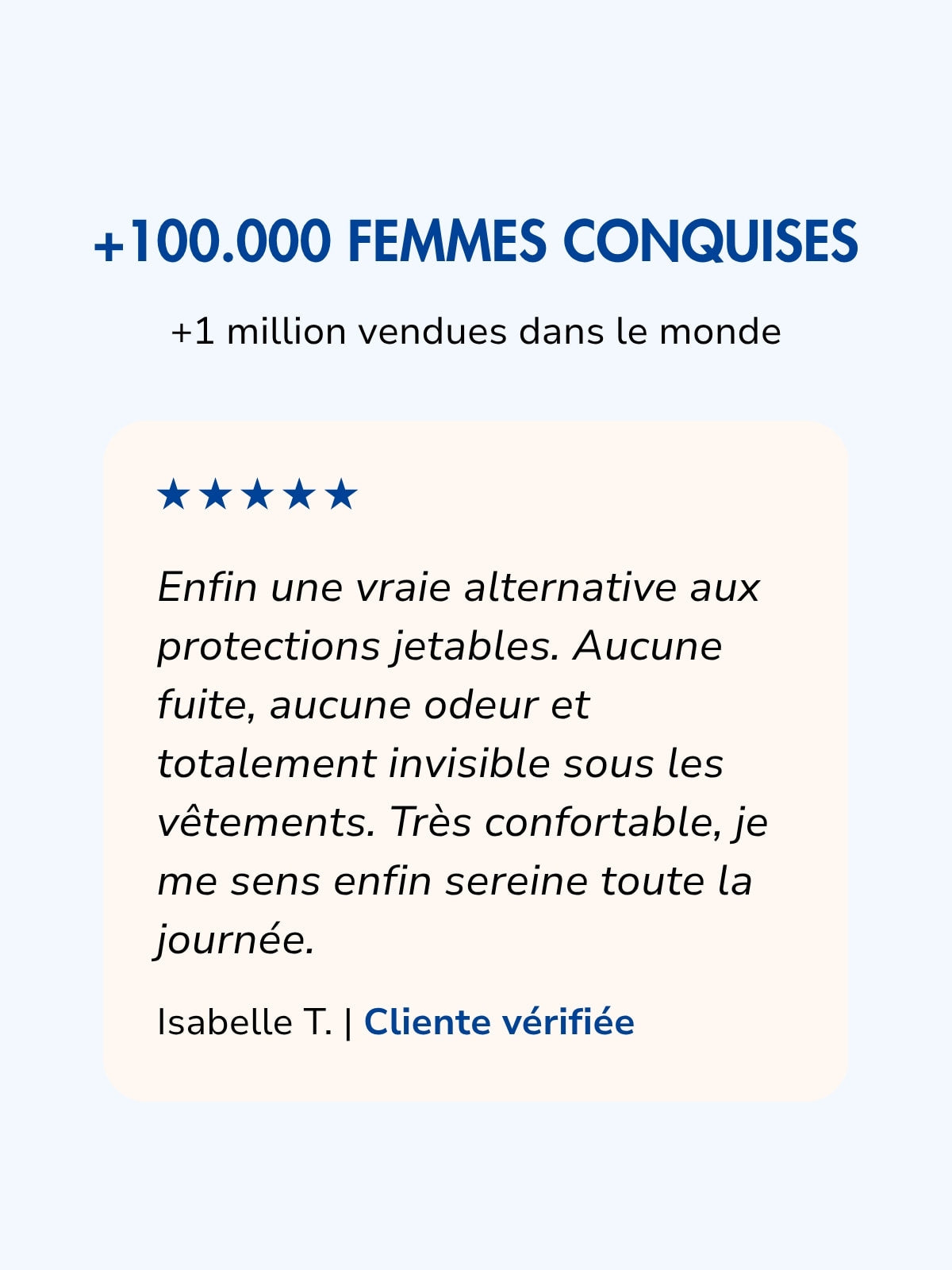 Culotte Emma sans couture d’incontinence