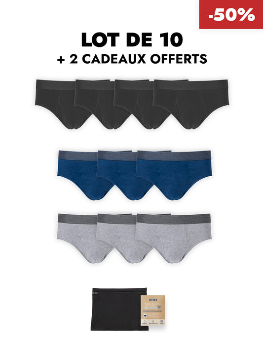 Pack Black Friday - Slip d’incontinence ultra-absorbant Homme