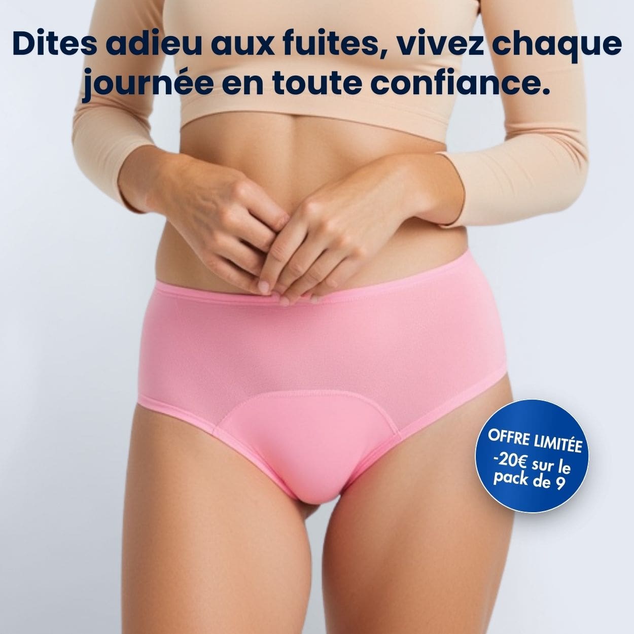 Culottes d’incontinence (Lot de 3)