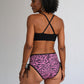 Bas de maillot de bain d'incontinence taille haute à lacets OCTIPA