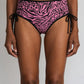 Bas de maillot de bain d'incontinence taille haute à lacets OCTIPA