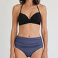 Bas de maillot de bain d'incontinence taille haute drapé OCTIPA
