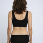 Soutien-gorge ouvert devant col rond