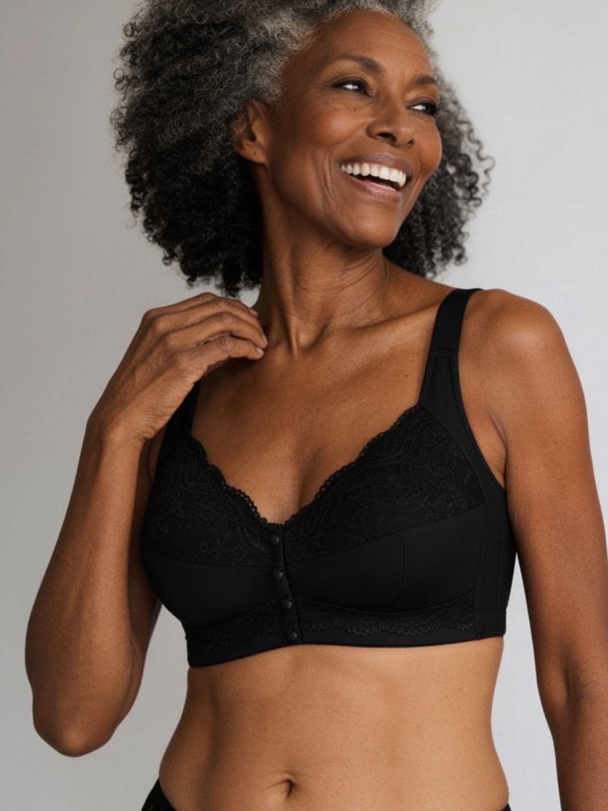 Soutien-gorge ouvert devant dentelle OCTIPA